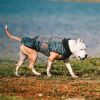 Pet Keep Warm Winter Jacket Dog Clothes for Traveling Hiking Camping-(blue, size M)