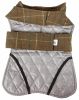 Touchdog 2-In-1 Windowpane Plaided Dog Jacket With Matching Reversible Dog Mat