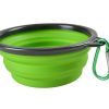 1000ml Large Collapsible Dog Pet Folding Silicone Bowl Outdoor Travel Portable Puppy Food Container Feeder Dish Bowl